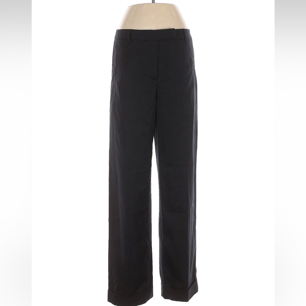Metrostyle Classic Black Women's Pants - wide leg - tall